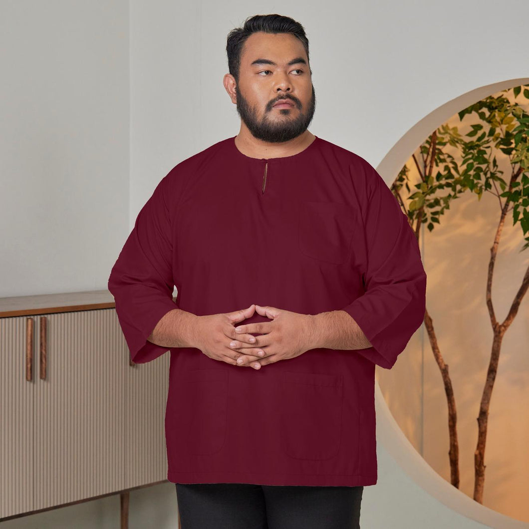 KURTA LEKIR MAROON